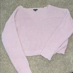 Cropped sweater